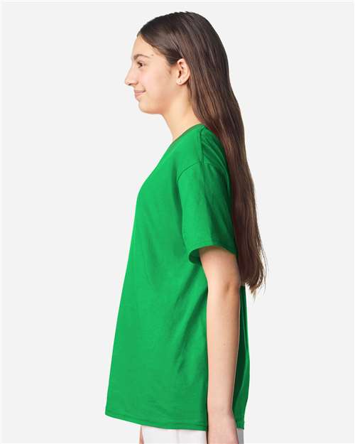 Gildan Youth Light Cotton T-Shirt - 3000B Irish Green