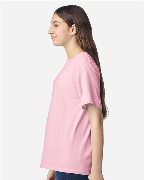 Gildan Youth Light Cotton T-Shirt - 3000B Light Pink