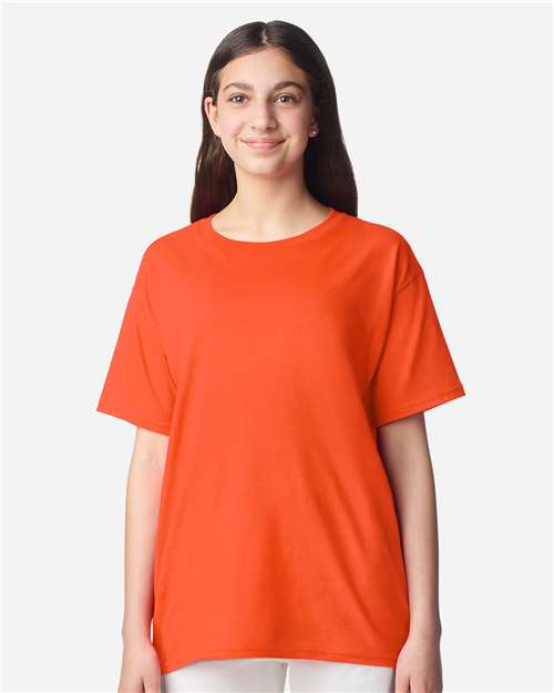 Gildan Youth Light Cotton T-Shirt - 3000B Orange
