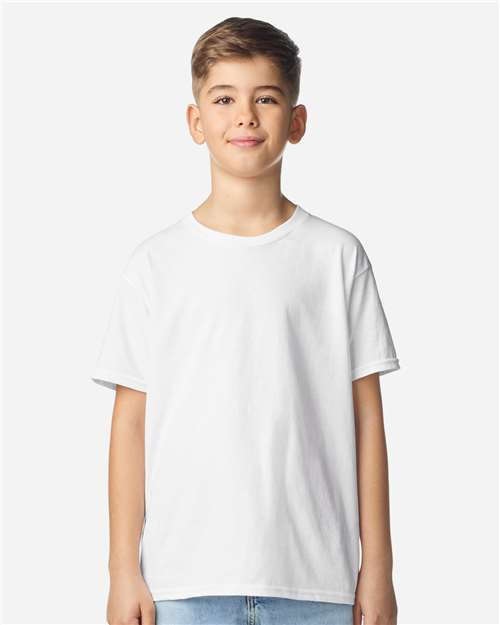 Gildan Youth Light Cotton T-Shirt - 3000B White