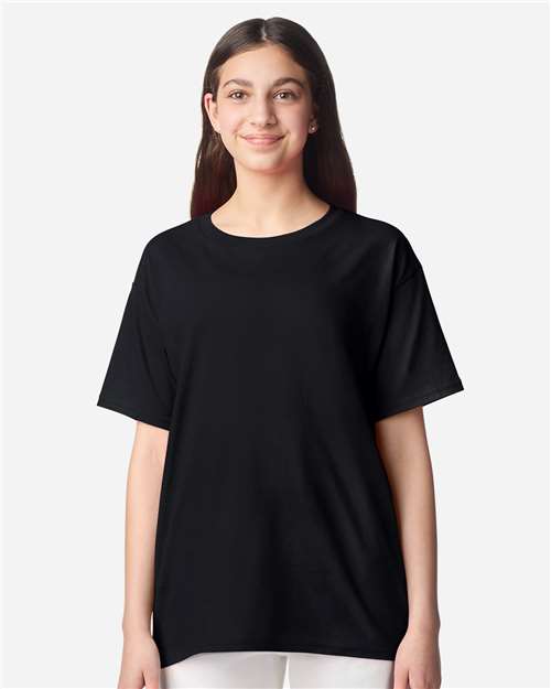 Gildan Youth Light Cotton T-Shirt - 3000B Black