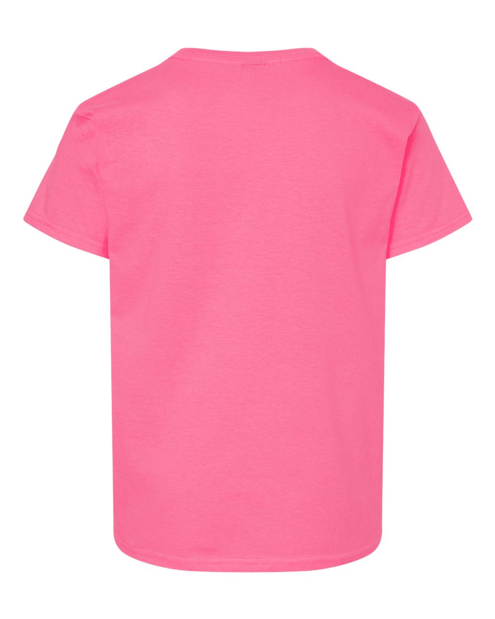 Gildan Youth Light Cotton T-Shirt - 3000B Safety Pink