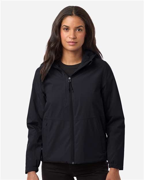 Core365 Women's Barrier All Season Jacket - CE812W Black