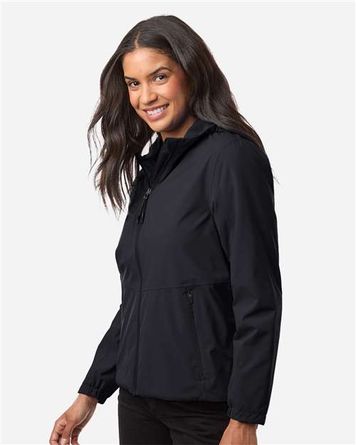Core365 Women's Barrier All Season Jacket - CE812W Black