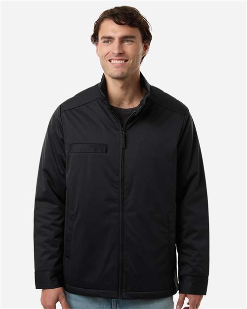 Harriton Men's Guardian Insulated Utility Jacket - M781 Black