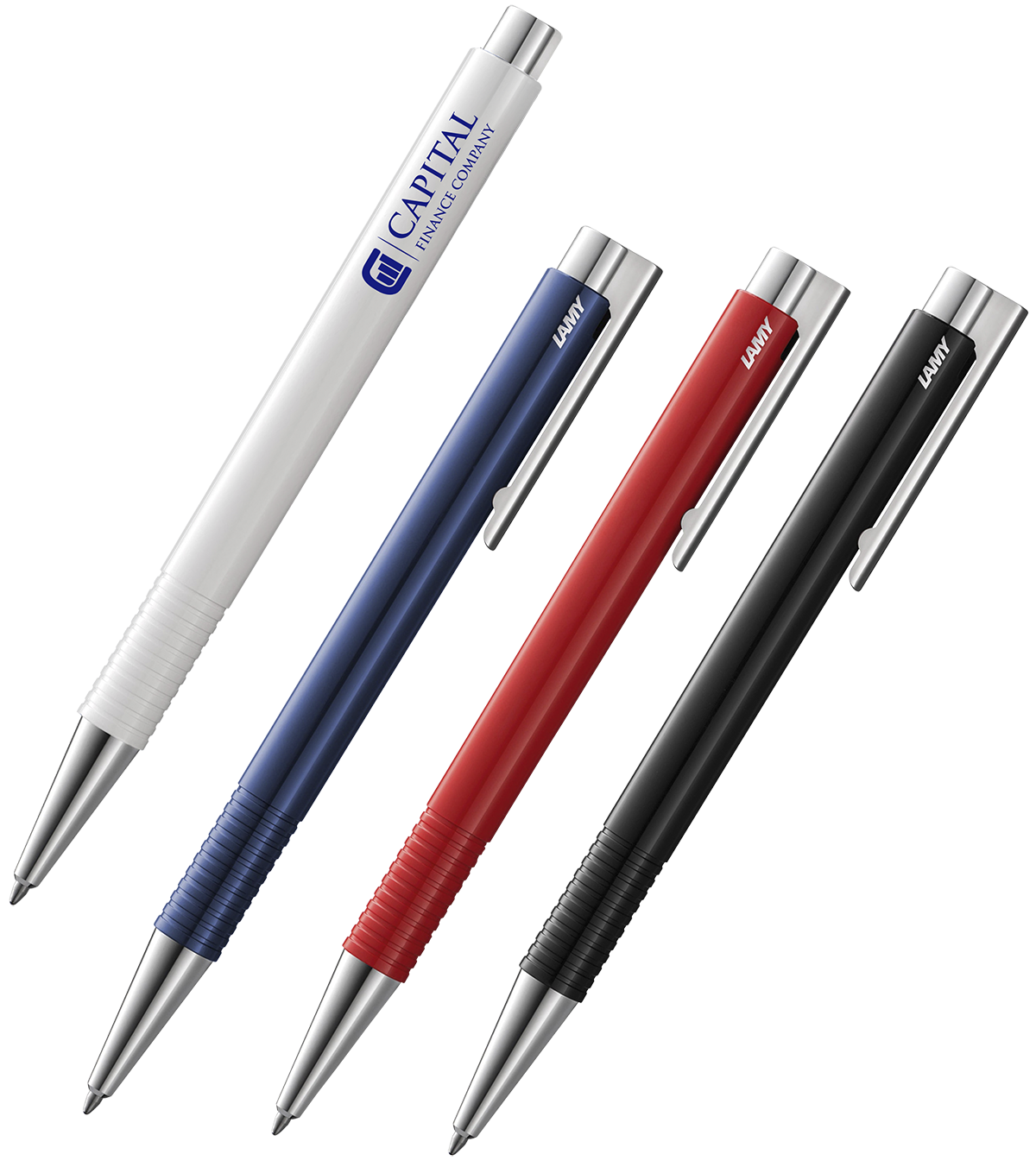 LAMY Stylo à bille Logo M+ - LAM07 White