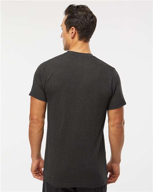 M&O Deluxe Blend T-Shirt - 3541 - 3541M Heather Graphite