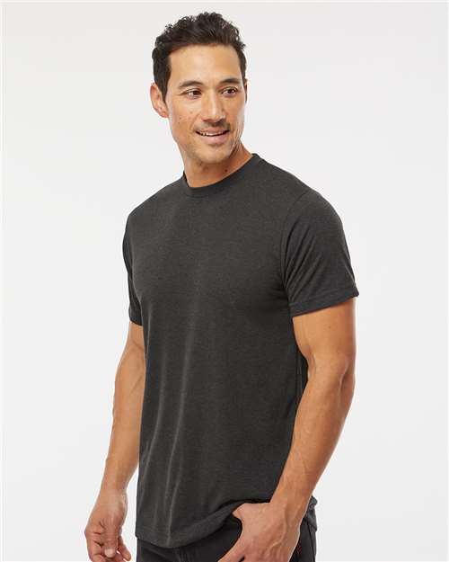 M&O Deluxe Blend T-Shirt - 3541 - 3541M Heather Graphite