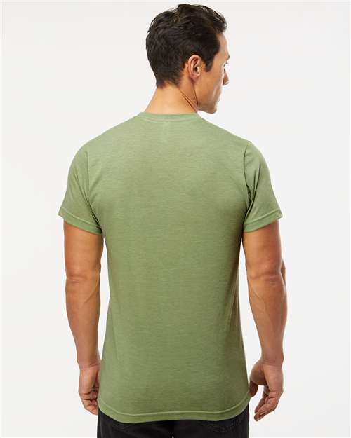 M&O Deluxe Blend T-Shirt - 3541 - 3541M Heather Green