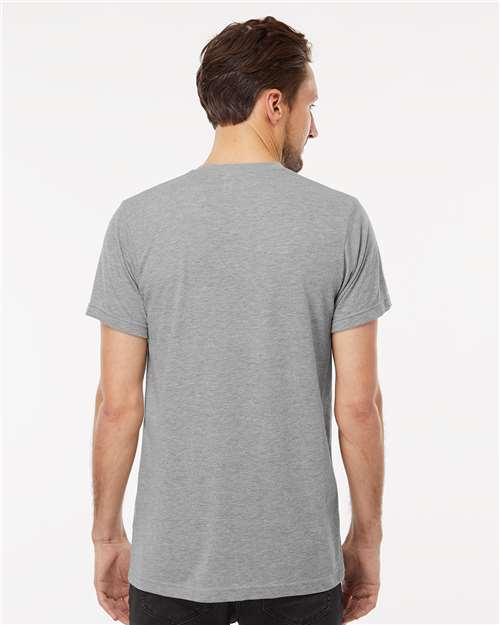 M&O Deluxe Blend T-Shirt - 3541 - 3541M Heather Grey