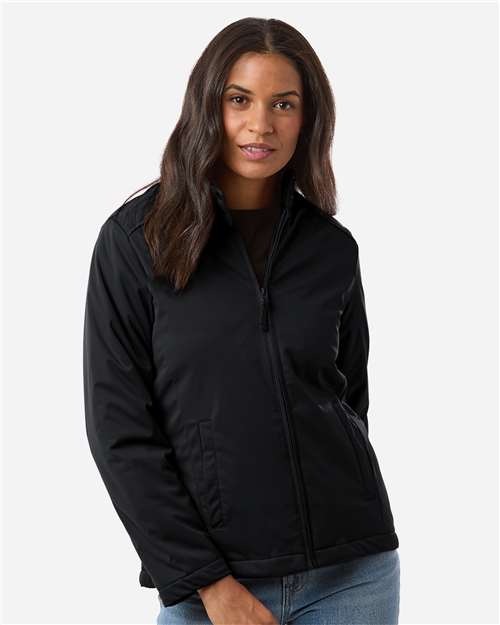 Harriton Women's Guardian Insulated Utility Jacket - M781W Black