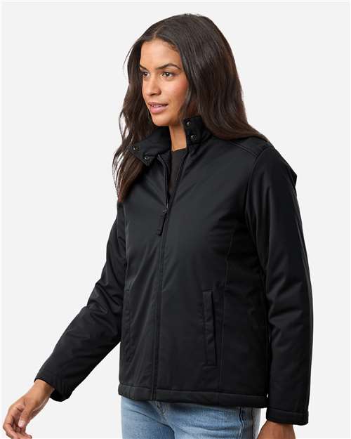 Harriton Women's Guardian Insulated Utility Jacket - M781W Black