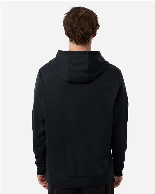 Team 365 Unisex Squad Hooded Tech Fleece Pullover - TT400 Black