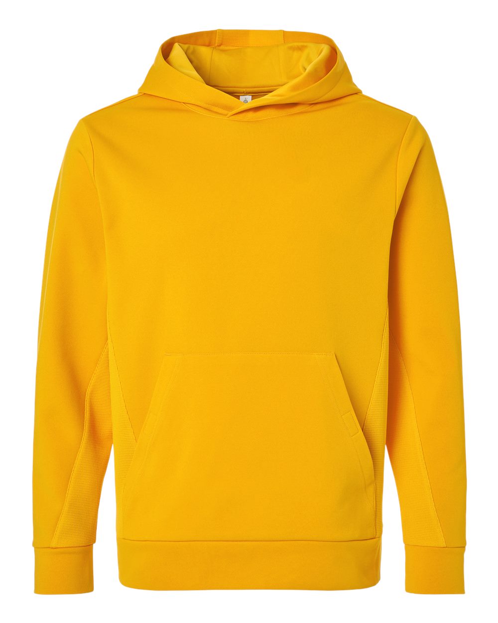 Team 365 Unisex Squad Hooded Tech Fleece Pullover - TT400 Sport Athletic Gold
