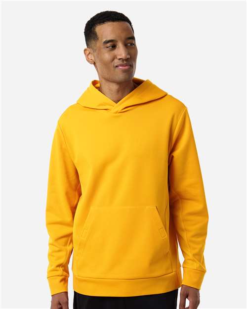 Team 365 Unisex Squad Hooded Tech Fleece Pullover - TT400 Sport Athletic Gold