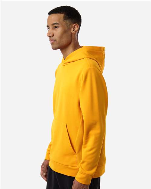 Team 365 Unisex Squad Hooded Tech Fleece Pullover - TT400 Sport Athletic Gold