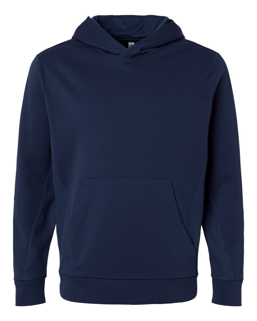 Team 365 Unisex Squad Hooded Tech Fleece Pullover - TT400 Sport Dark Navy