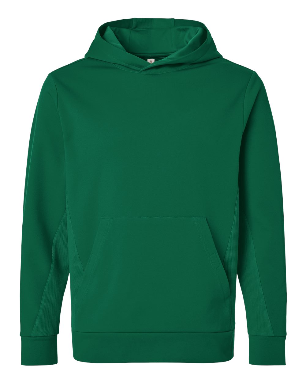 Team 365 Unisex Squad Hooded Tech Fleece Pullover - TT400 Sport Forest
