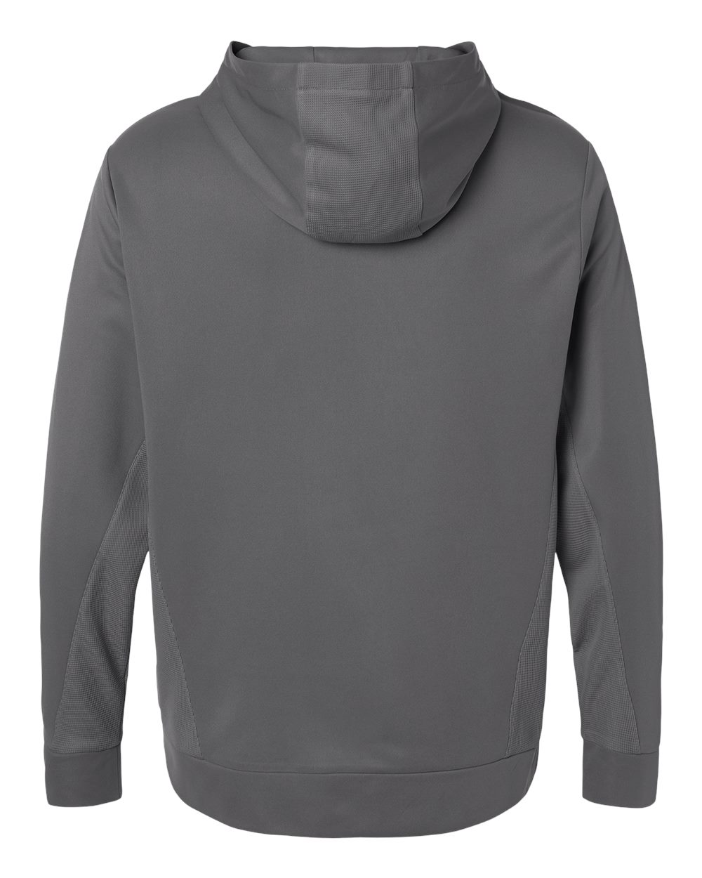 Team 365 Unisex Squad Hooded Tech Fleece Pullover - TT400 Sport Graphite