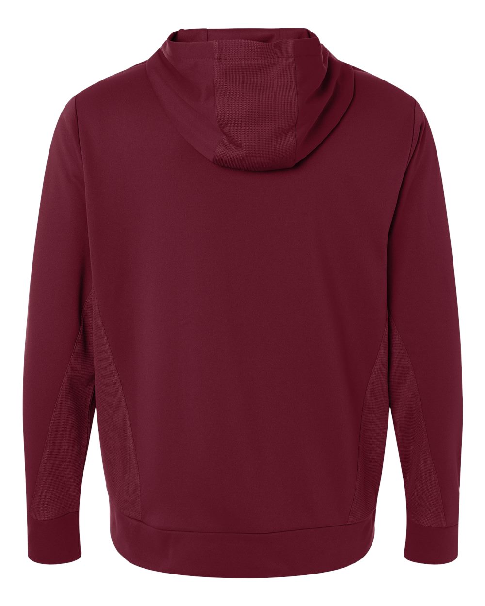 Team 365 Unisex Squad Hooded Tech Fleece Pullover - TT400 Sport Maroon