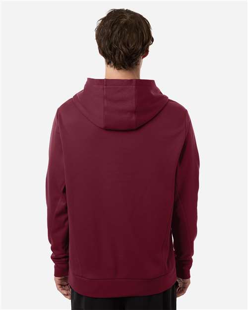 Team 365 Unisex Squad Hooded Tech Fleece Pullover - TT400 Sport Maroon
