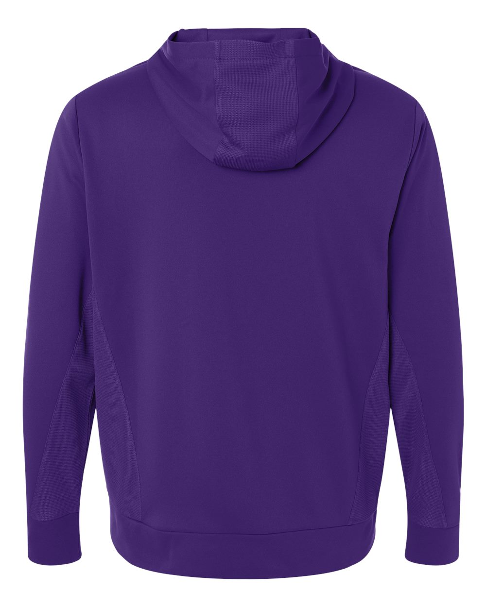 Team 365 Unisex Squad Hooded Tech Fleece Pullover - TT400 Sport Purple