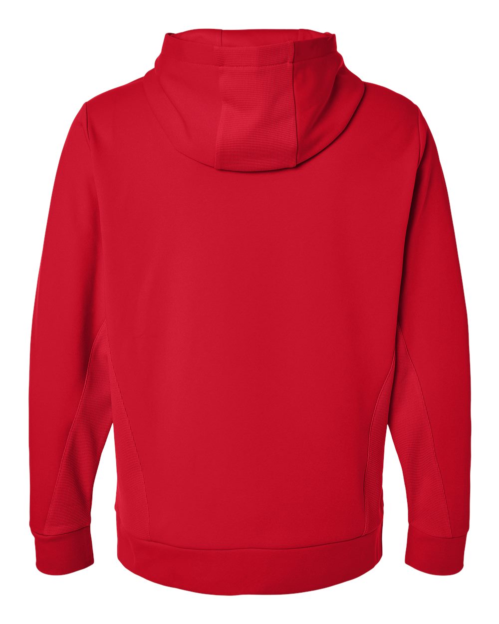 Team 365 Unisex Squad Hooded Tech Fleece Pullover - TT400 Sport Red