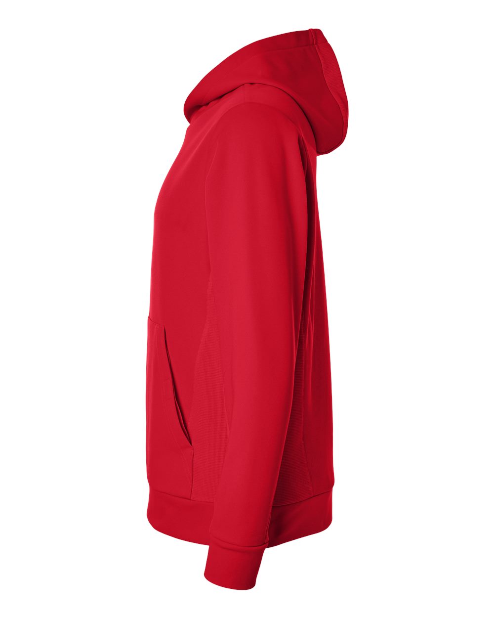 Team 365 Unisex Squad Hooded Tech Fleece Pullover - TT400 Sport Red