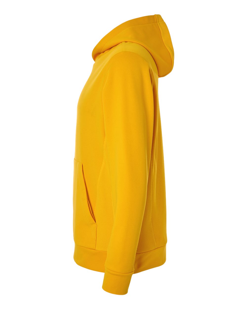 Team 365 Unisex Squad Hooded Tech Fleece Pullover - TT400 Sport Athletic Gold