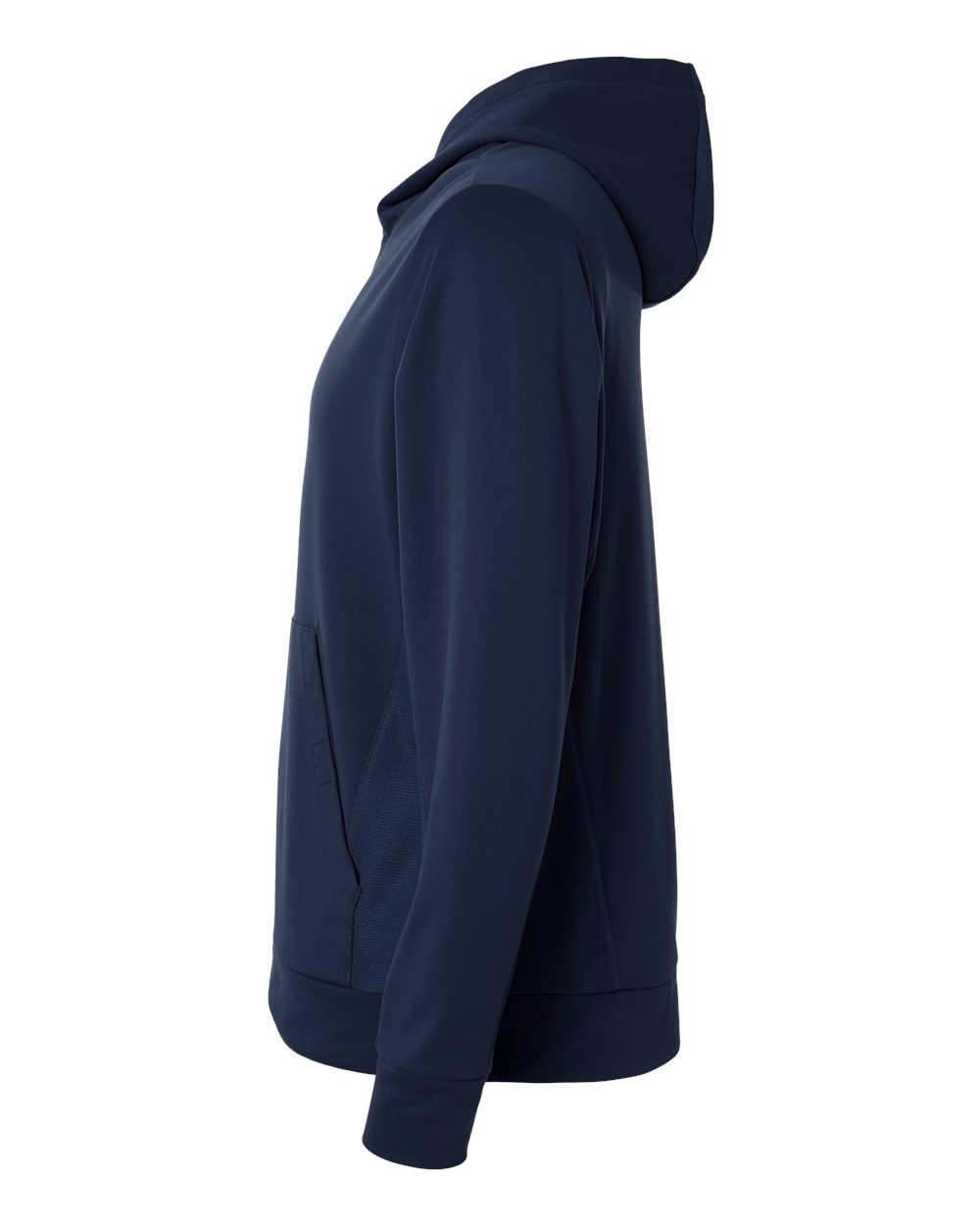 Team 365 Unisex Squad Hooded Tech Fleece Pullover - TT400 Sport Dark Navy