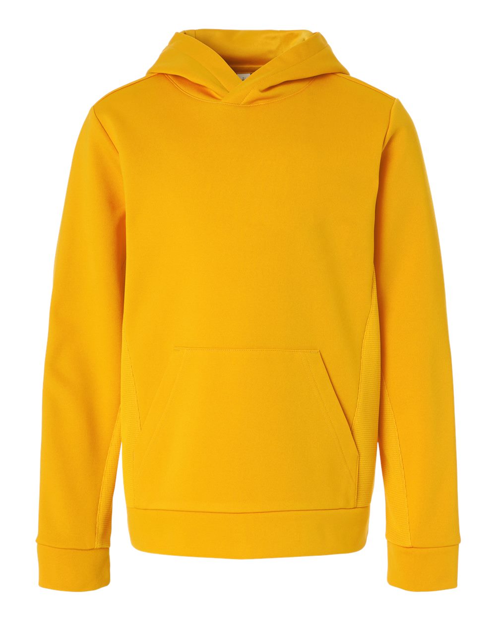Team 365 Youth Squad Hooded Tech Fleece Pullover - TT400Y Sport Athletic Gold