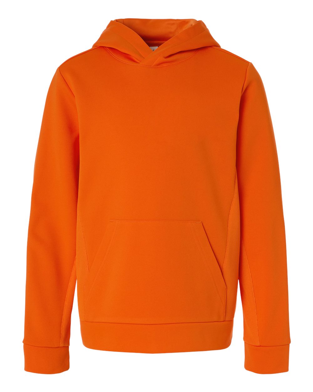 Team 365 Youth Squad Hooded Tech Fleece Pullover - TT400Y Sport Orange