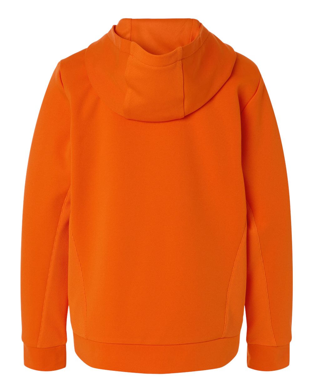 Team 365 Youth Squad Hooded Tech Fleece Pullover - TT400Y Sport Orange