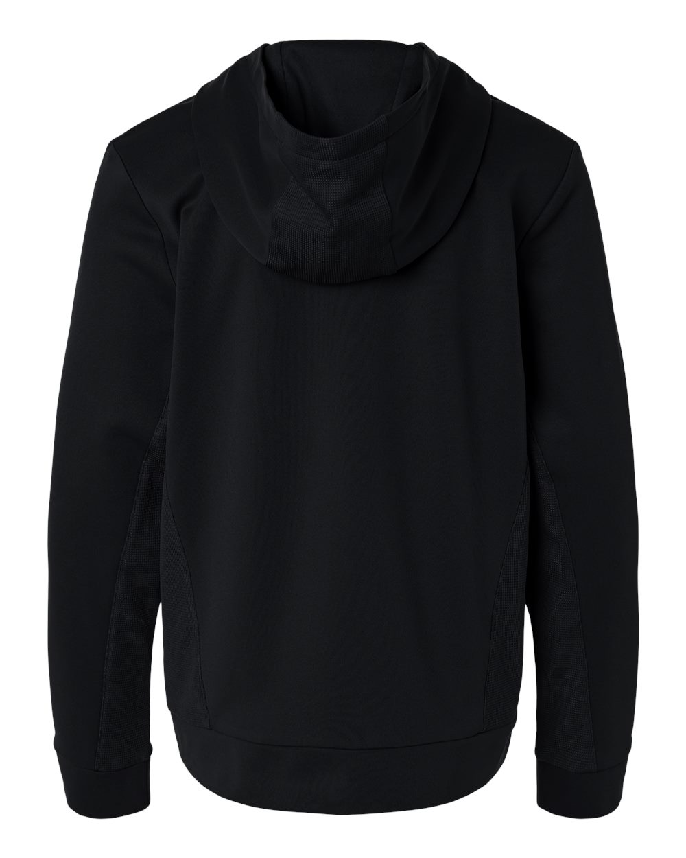 Team 365 Youth Squad Hooded Tech Fleece Pullover - TT400Y Black