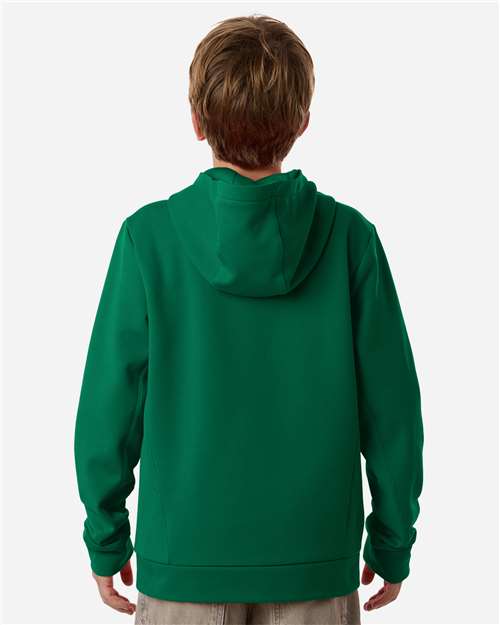 Team 365 Youth Squad Hooded Tech Fleece Pullover - TT400Y Sport Forest