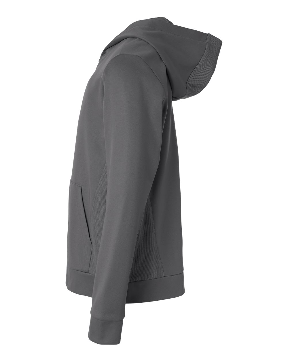 Team 365 Youth Squad Hooded Tech Fleece Pullover - TT400Y Sport Graphite