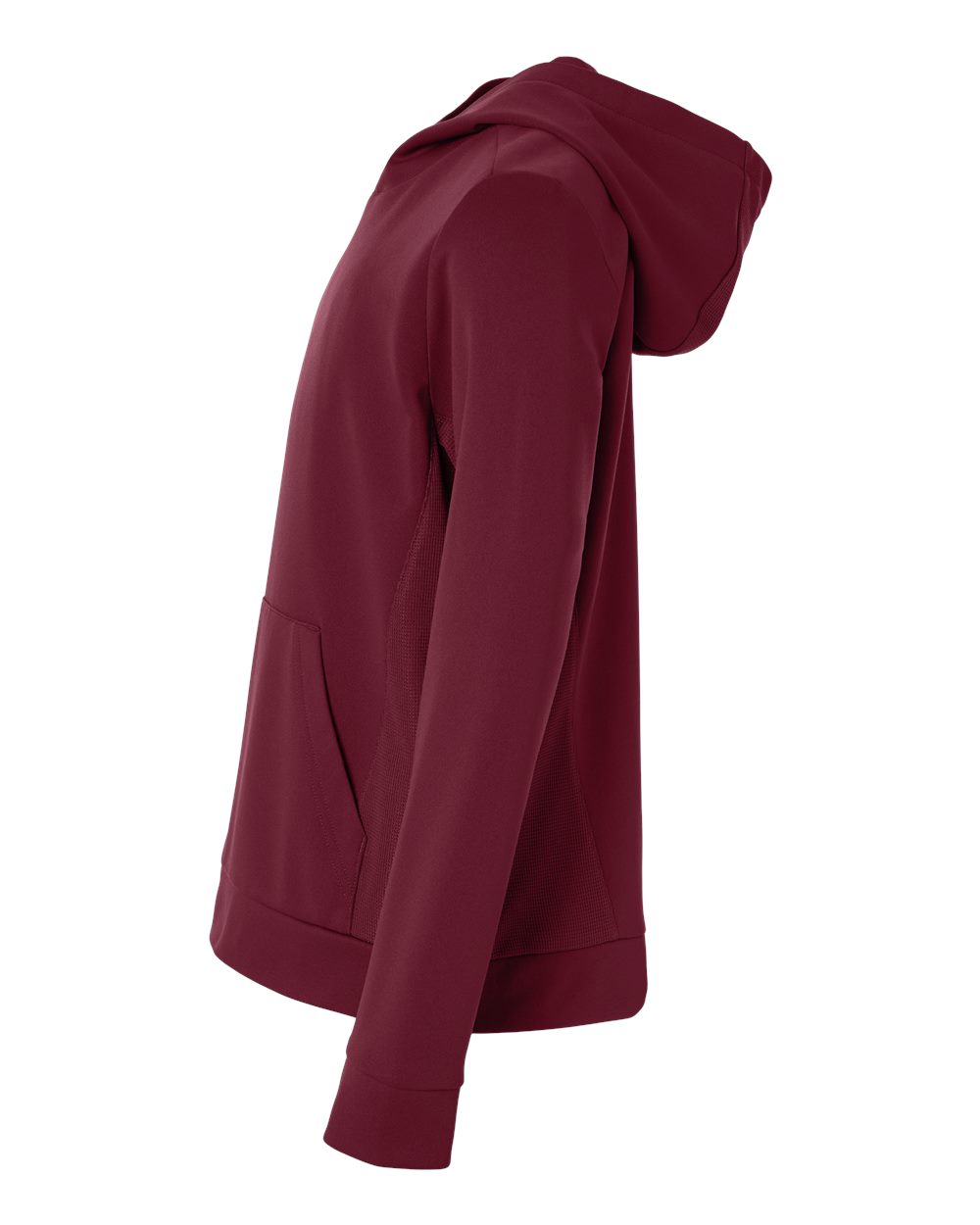 Team 365 Youth Squad Hooded Tech Fleece Pullover - TT400Y Sport Maroon