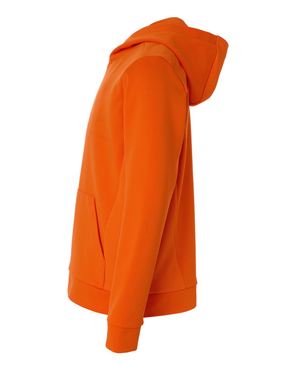 Team 365 Youth Squad Hooded Tech Fleece Pullover - TT400Y Sport Orange