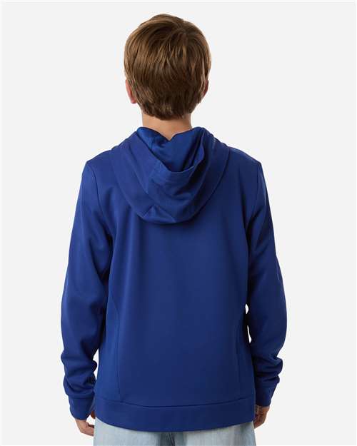 Team 365 Youth Squad Hooded Tech Fleece Pullover - TT400Y Sport Royal