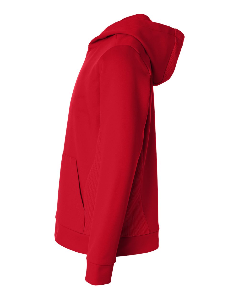 Team 365 Youth Squad Hooded Tech Fleece Pullover - TT400Y Sport Red