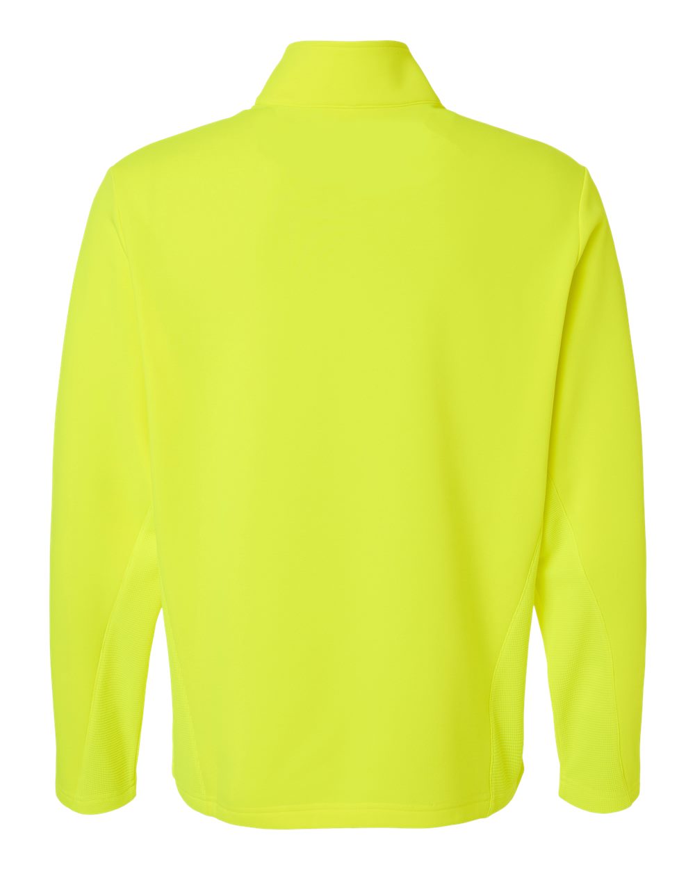Team 365 Unisex Squad Cadet Quarter-Zip Tech Fleece Pullover - TT401 Safety Yellow