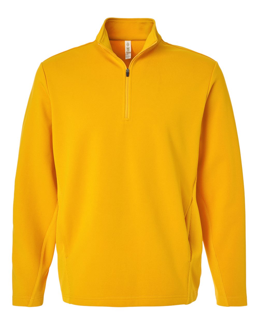 Team 365 Unisex Squad Cadet Quarter-Zip Tech Fleece Pullover - TT401 Sport Athletic Gold