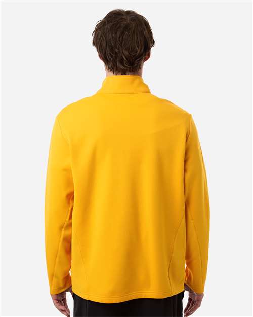 Team 365 Unisex Squad Cadet Quarter-Zip Tech Fleece Pullover - TT401 Sport Athletic Gold