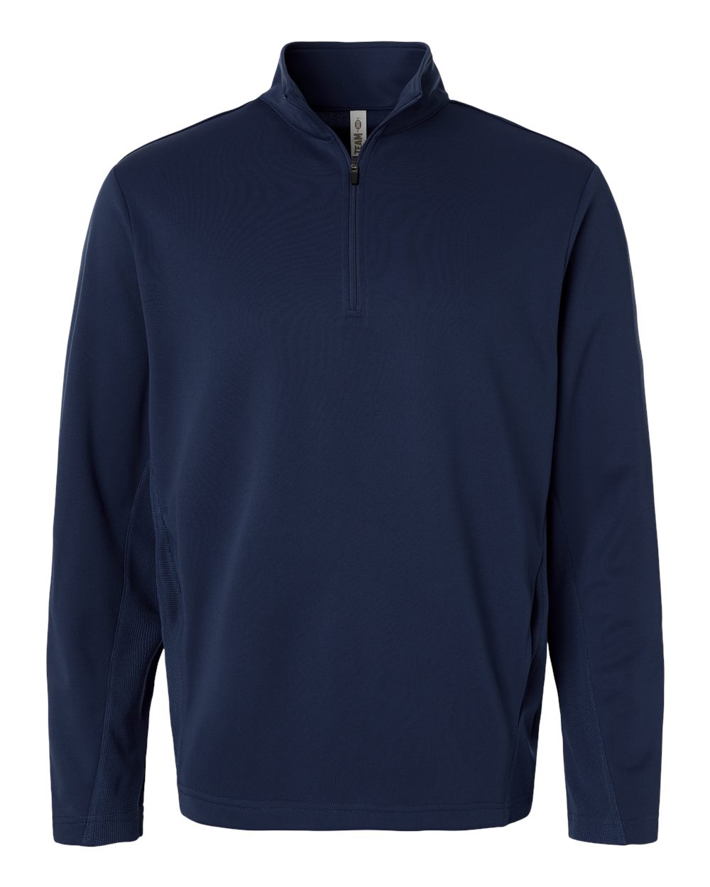 Team 365 Unisex Squad Cadet Quarter-Zip Tech Fleece Pullover - TT401 Sport Dark Navy