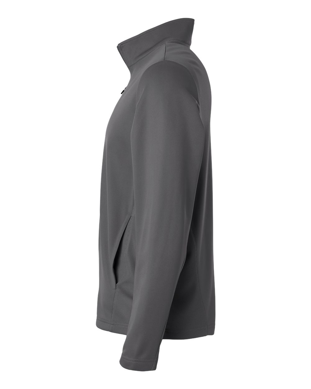 Team 365 Unisex Squad Cadet Quarter-Zip Tech Fleece Pullover - TT401 Sport Graphite