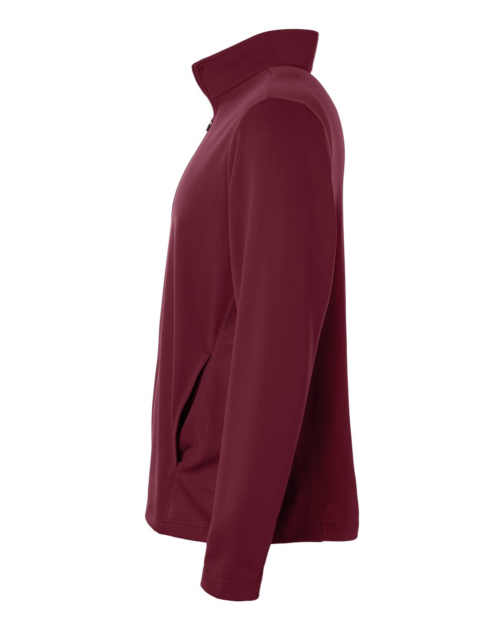 Team 365 Unisex Squad Cadet Quarter-Zip Tech Fleece Pullover - TT401 Sport Maroon