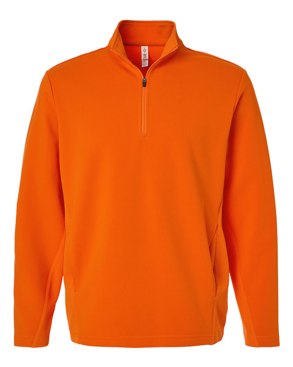 Team 365 Unisex Squad Cadet Quarter-Zip Tech Fleece Pullover - TT401 Sport Orange