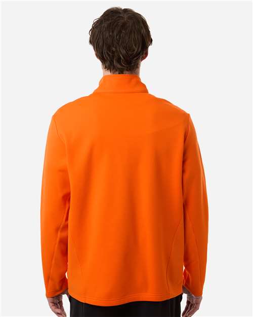 Team 365 Unisex Squad Cadet Quarter-Zip Tech Fleece Pullover - TT401 Sport Orange