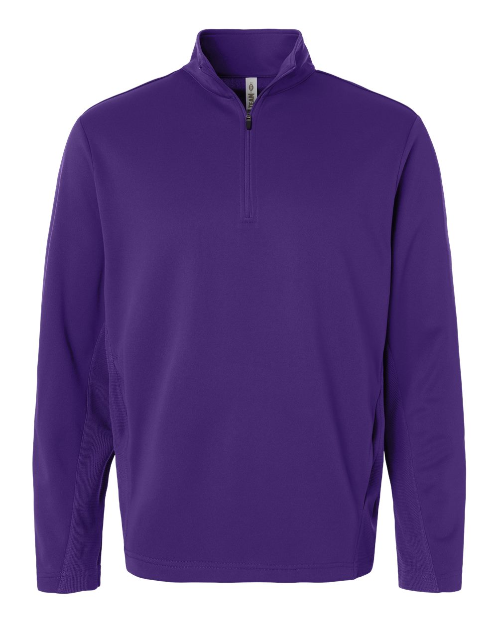Team 365 Unisex Squad Cadet Quarter-Zip Tech Fleece Pullover - TT401 Sport Purple