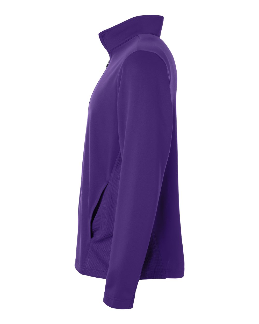 Team 365 Unisex Squad Cadet Quarter-Zip Tech Fleece Pullover - TT401 Sport Purple